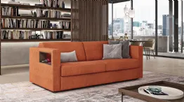 sofa bed with niche