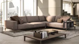corner sofa in Leonard fabric