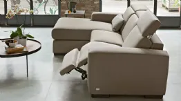 sofa with reclining backrest Marvin