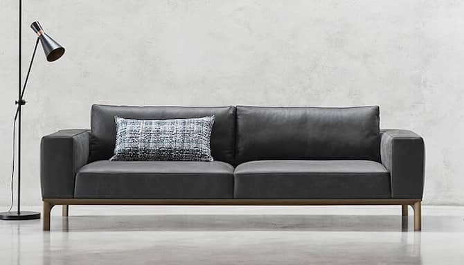 How to properly clean a leather sofa