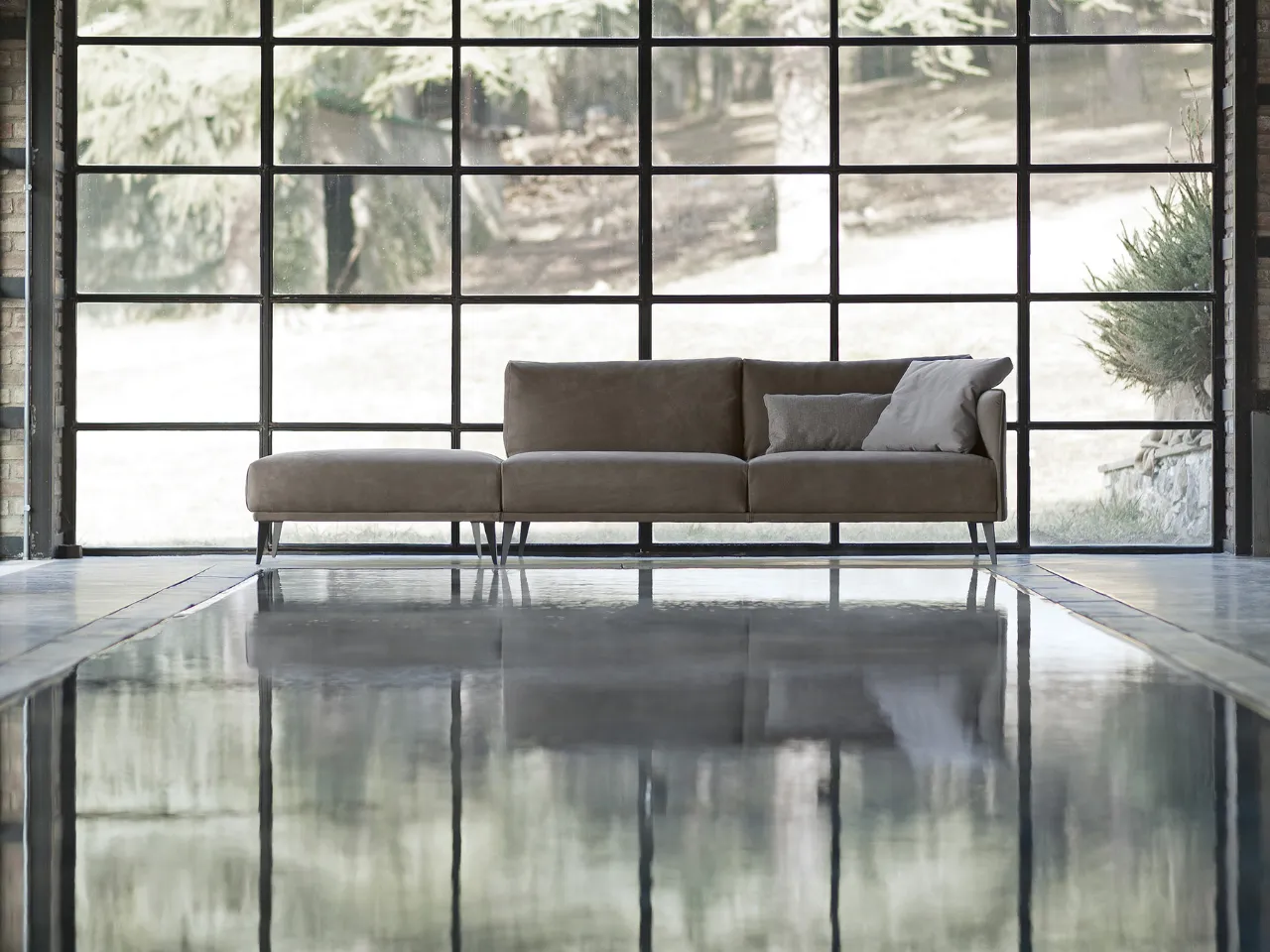 margot industrial design sofa