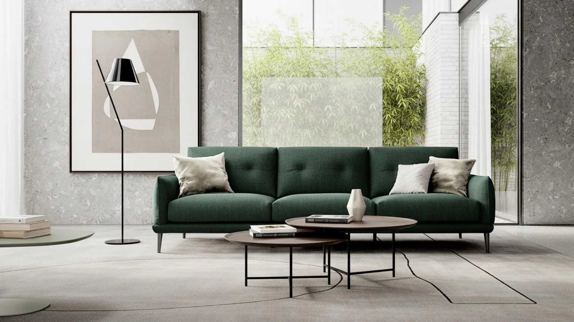Elegant sofa with relax function