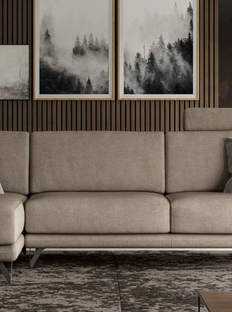 3 seater sofa with Bristol peninsula