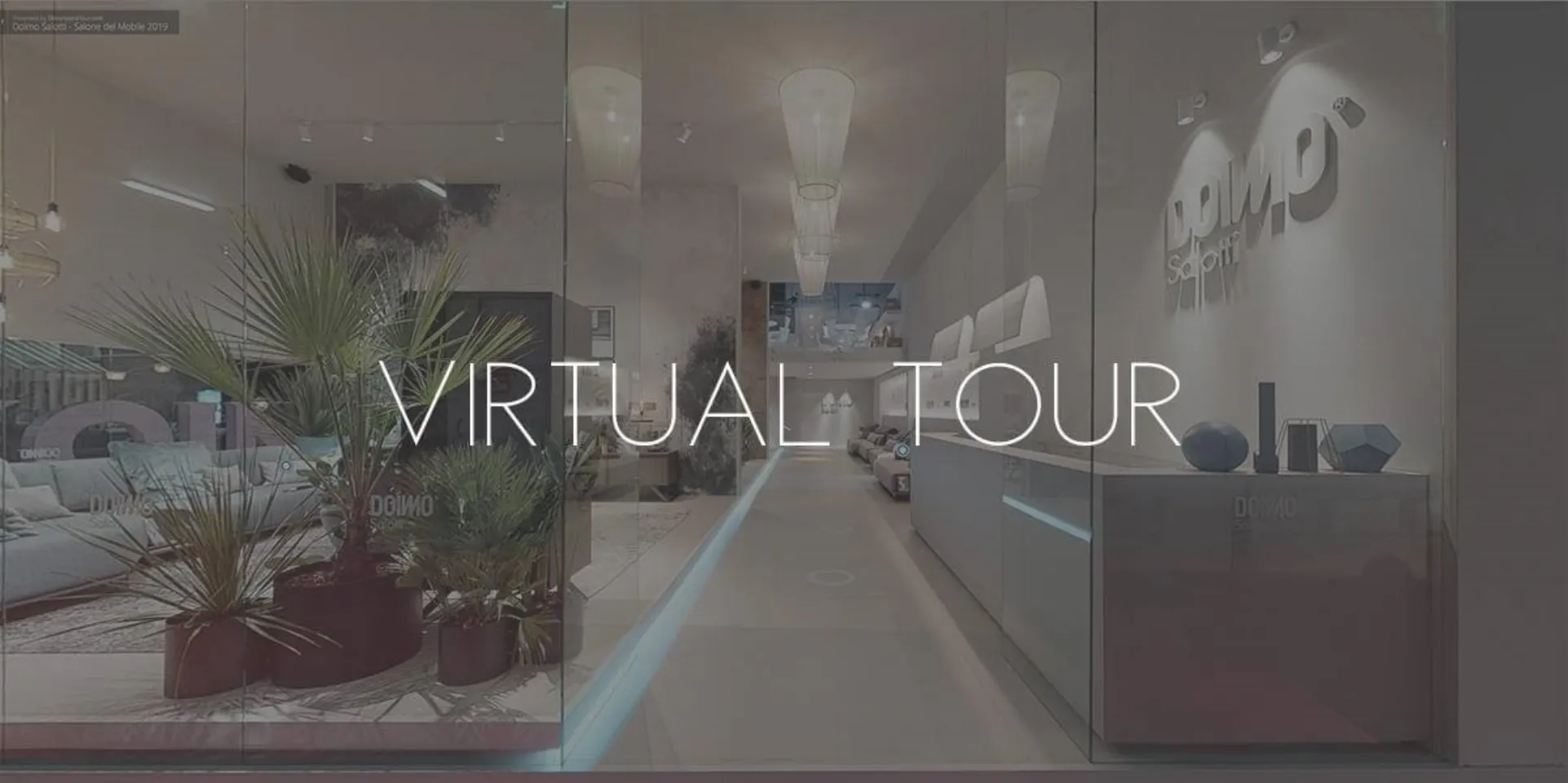 Virtual tour of the Doimo Salotti fair in Milan