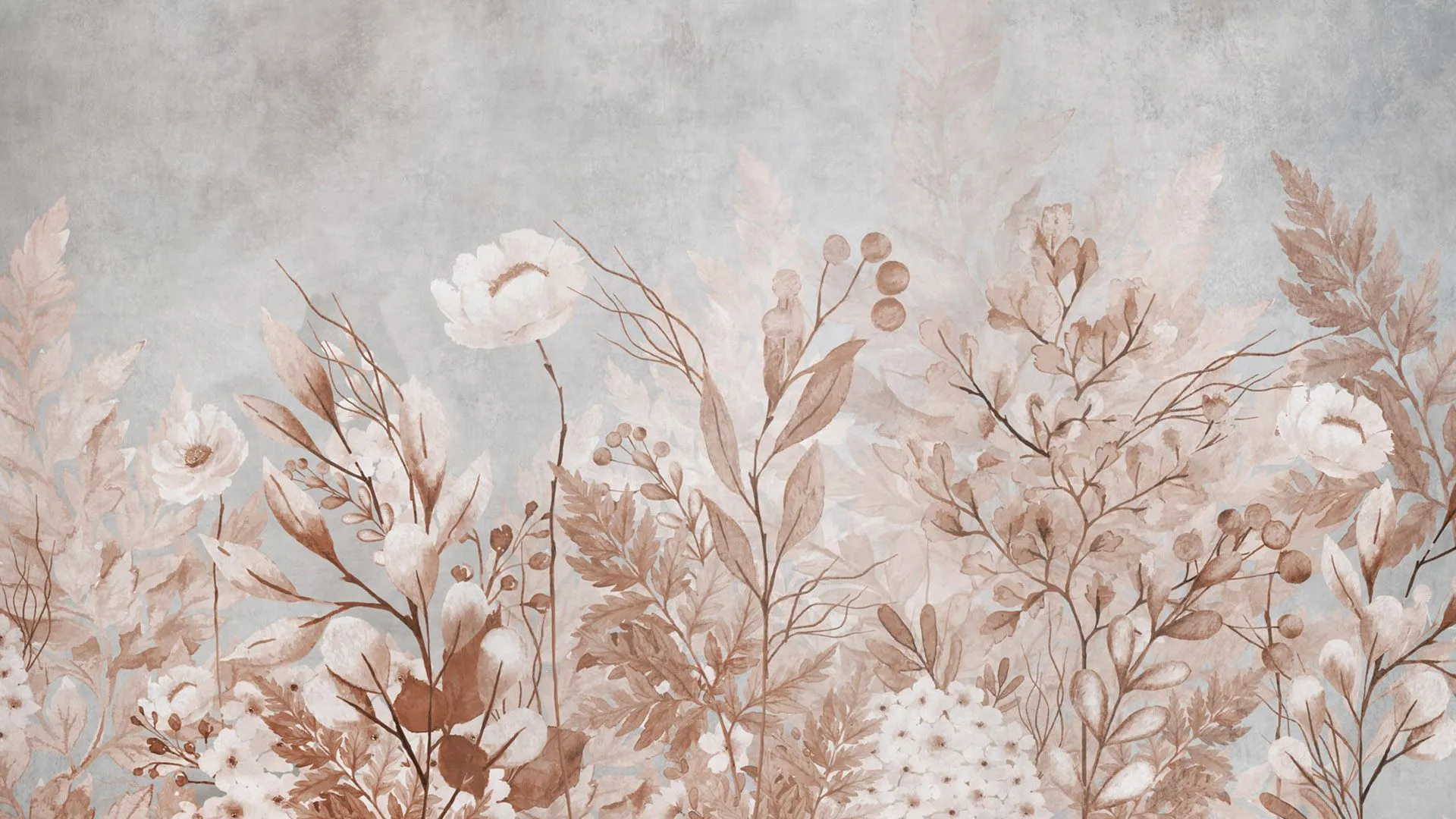 wallpaper with flower design