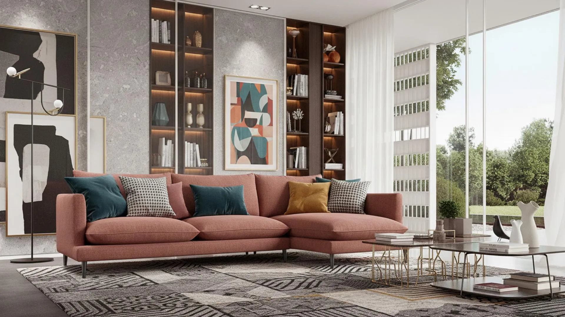 modern minimalist sofa