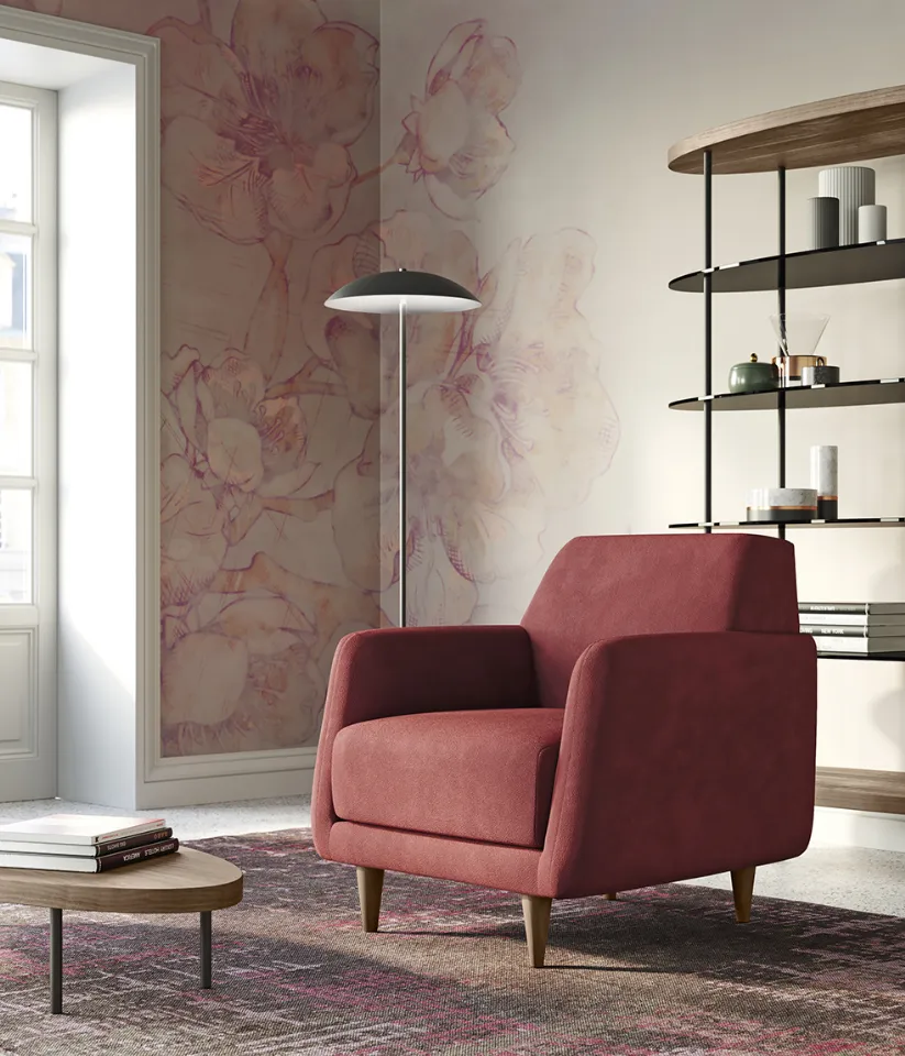 contemporary armchair adele