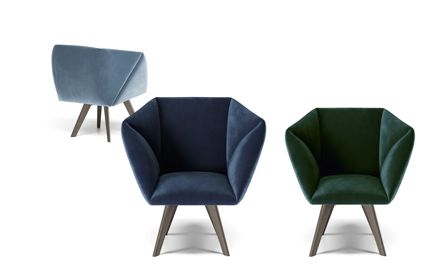 Jessica diamond armchair