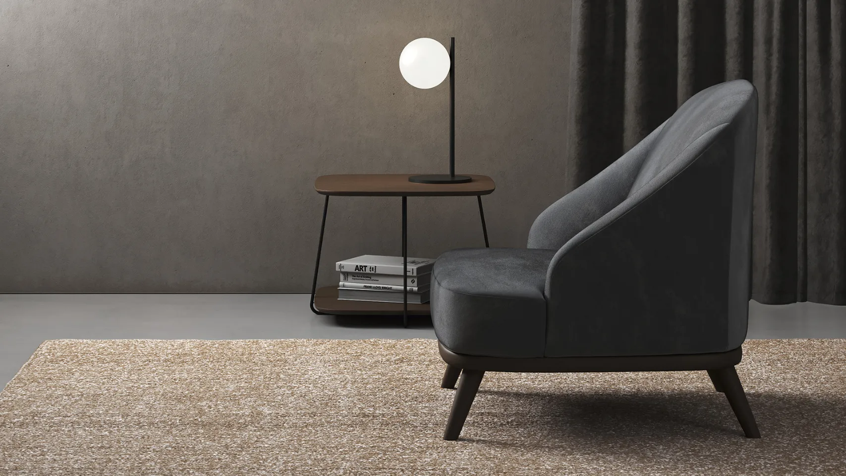 tania elegant armchair