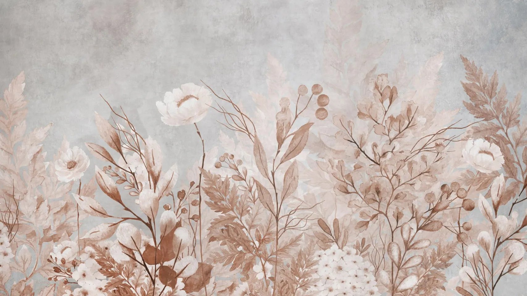 wallpaper with flower design