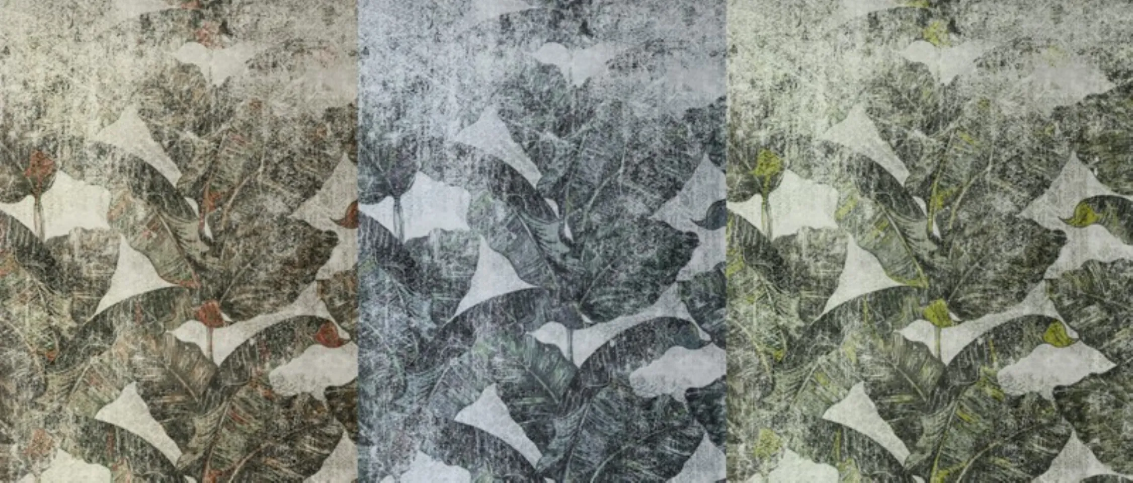 garden effect leaf wallpaper