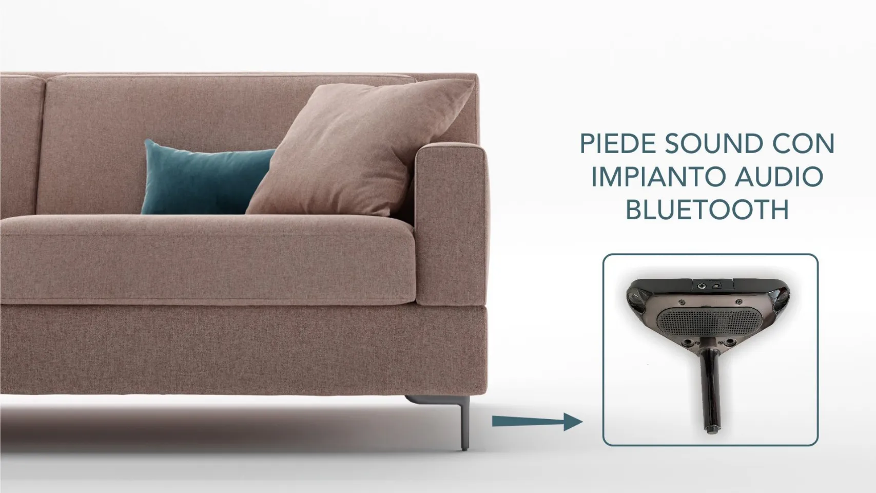Foot Sound with audio system.