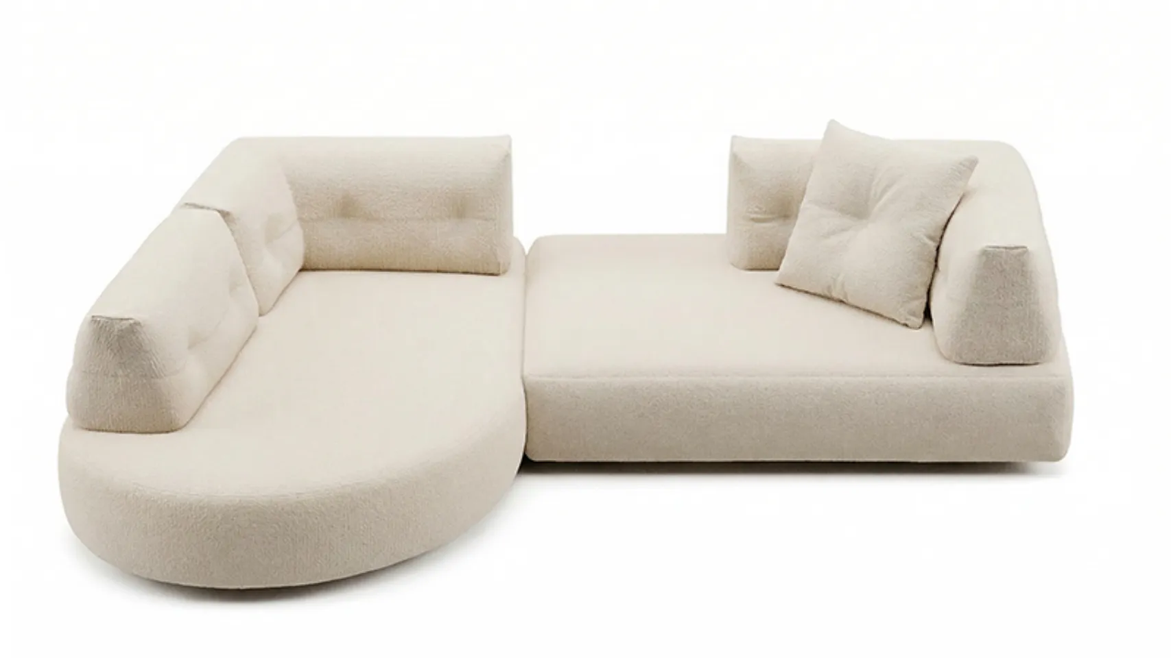 Lotus is a sofa with infinite modular solutions.