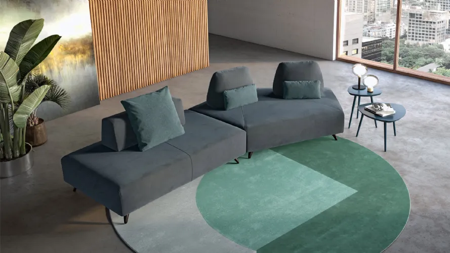 Simply shaped sofa
