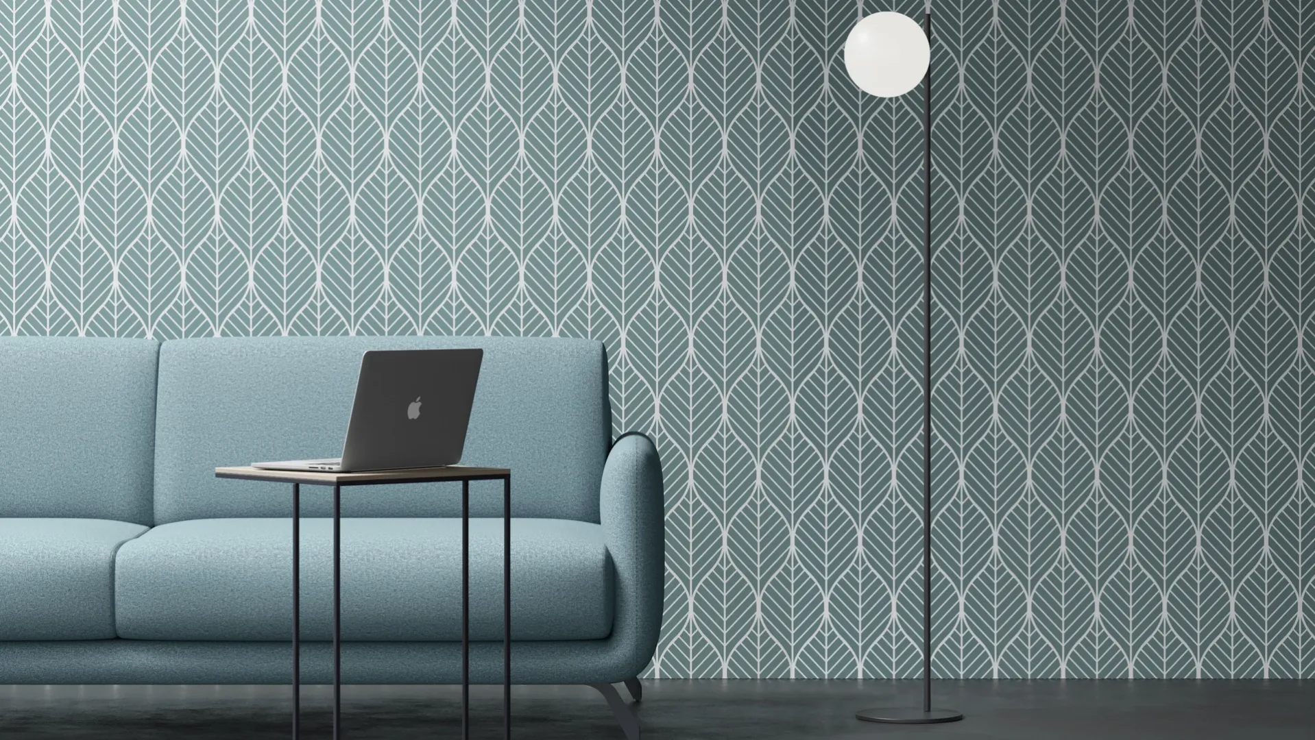 blue lozenge wallpaper