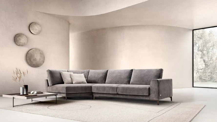 Norman gray modular fabric