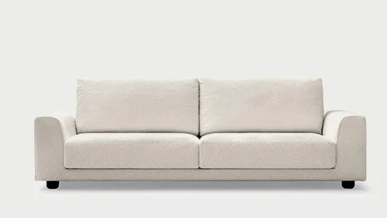 white comfortable sofa