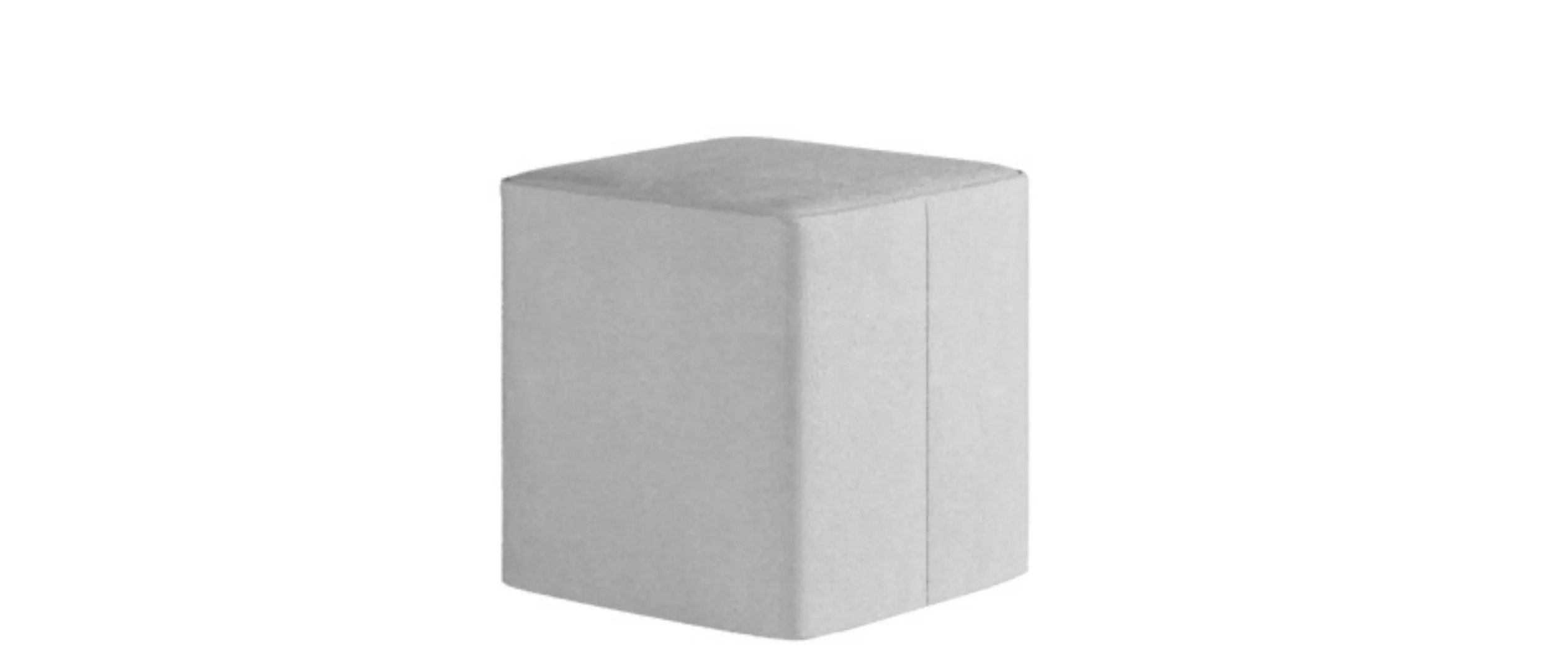 porter squared pouf