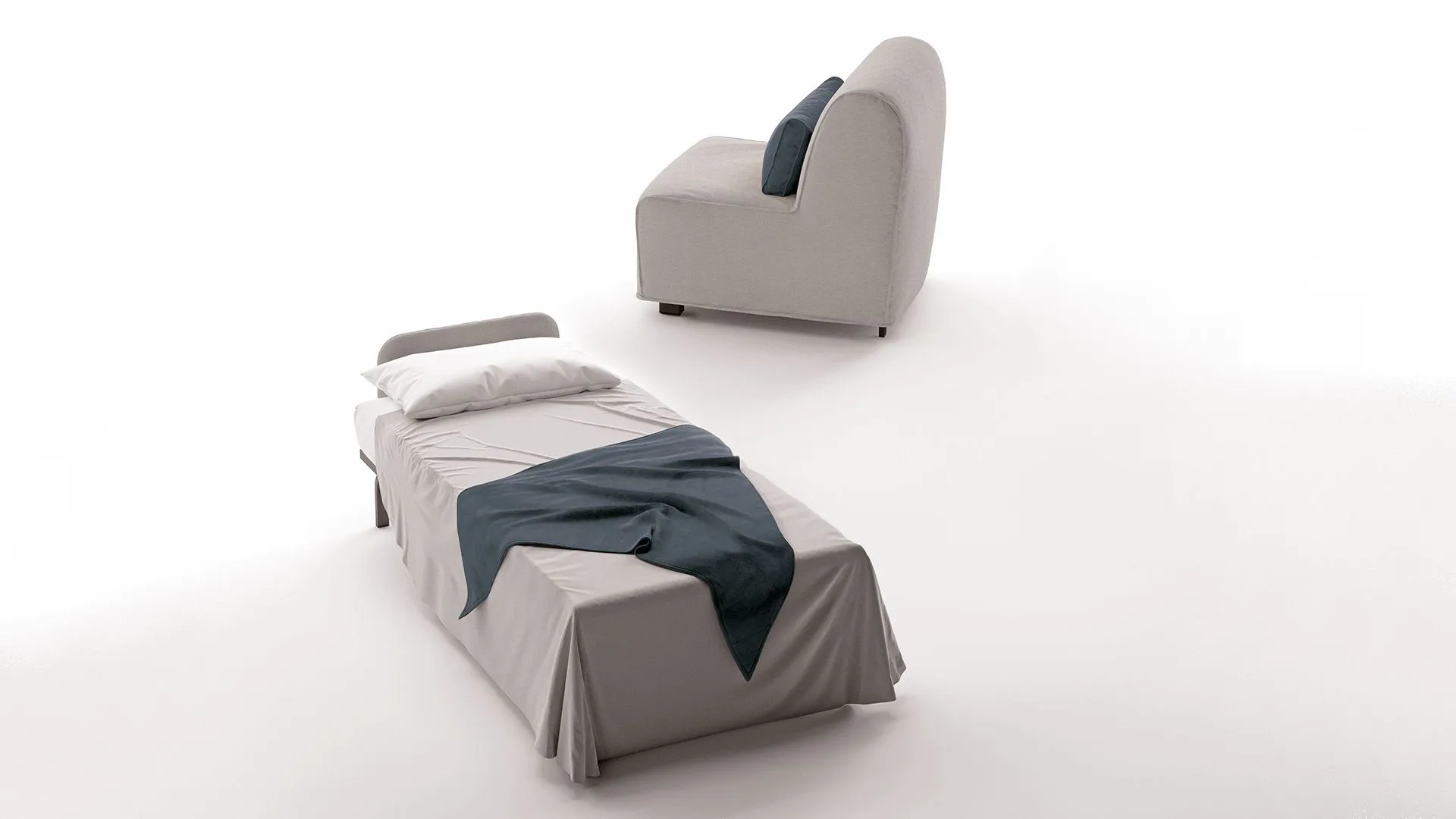Tea practical armchair bed