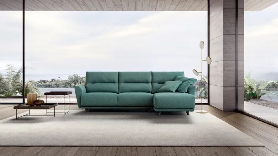 Victor modular sofa with chaise longue