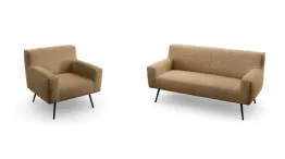 feather sofa and armchair