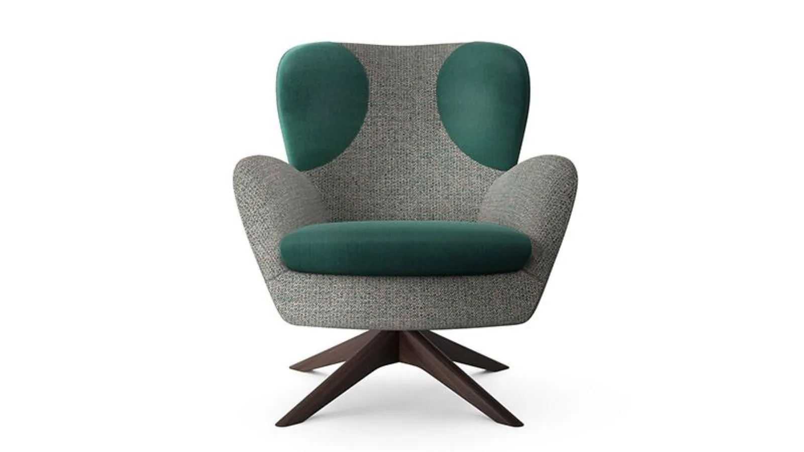 armchair with swivel base