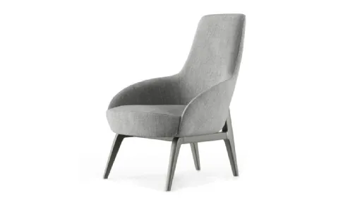 karin high back armchair