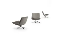 design armchair in Kelly fabric