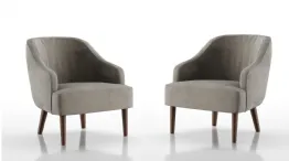 elegant armchair in miranda fabric