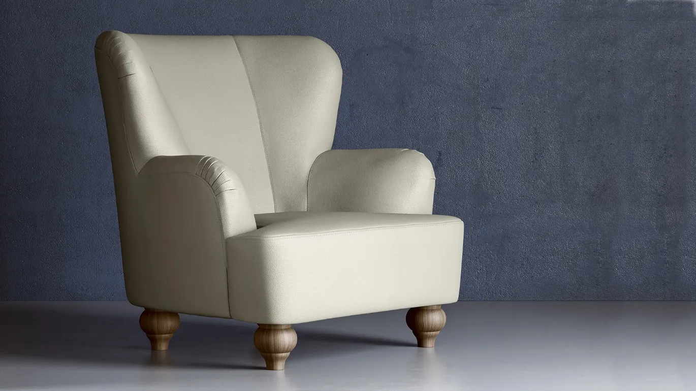sara classic fabric armchair
