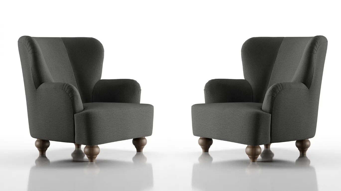 sara classic leather armchair