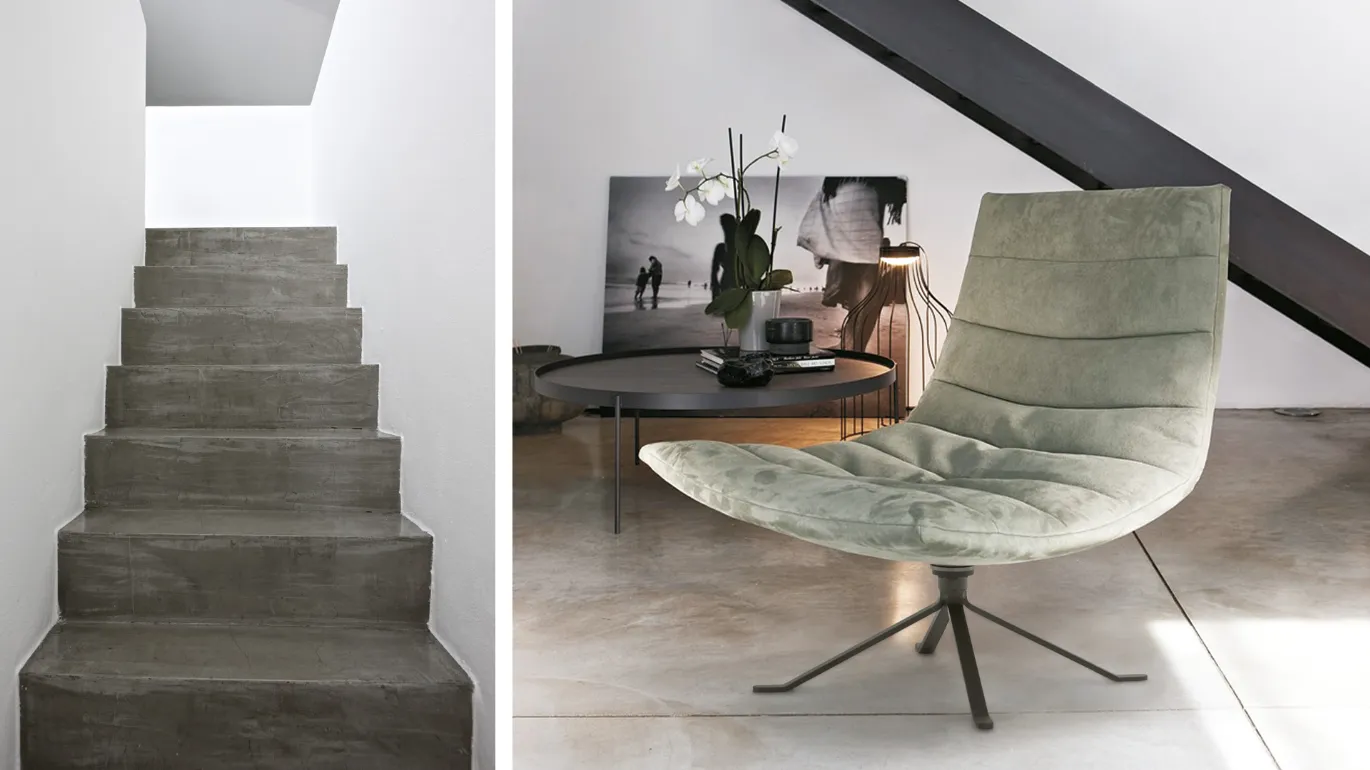 swivel armchair Zoe