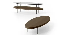 coffee table with double top beverly