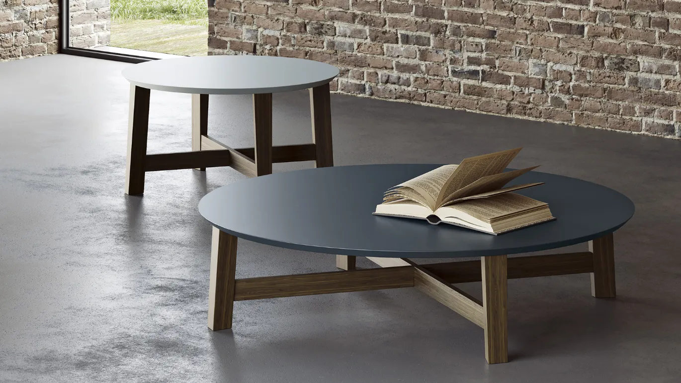 Evan wooden coffee table