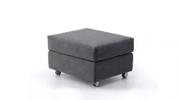 pouf with Fly container wheels