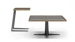coffee table with hugo lacquered inserts