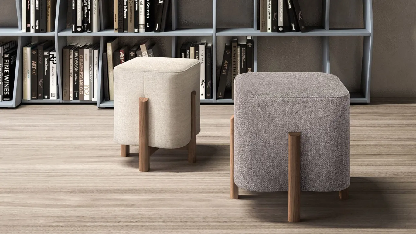 Nordic style kip pouf