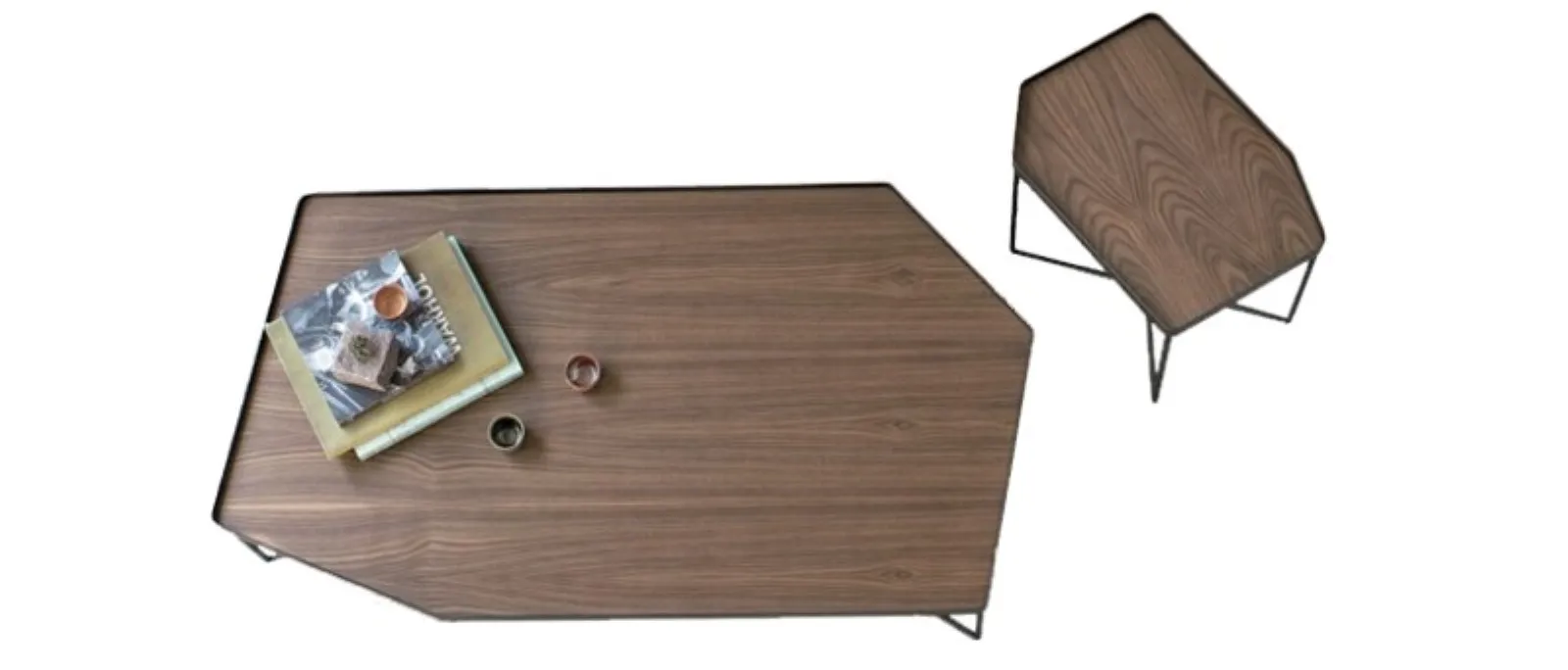 shaped Kirk coffee table