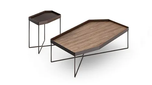 kirk metal design coffee table