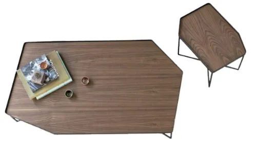 Kirk shaped coffee table