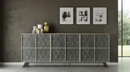 kristen sideboard with decorated door