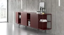 lacquered sideboard with lexia feet