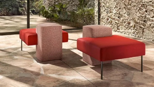 pouf seating system