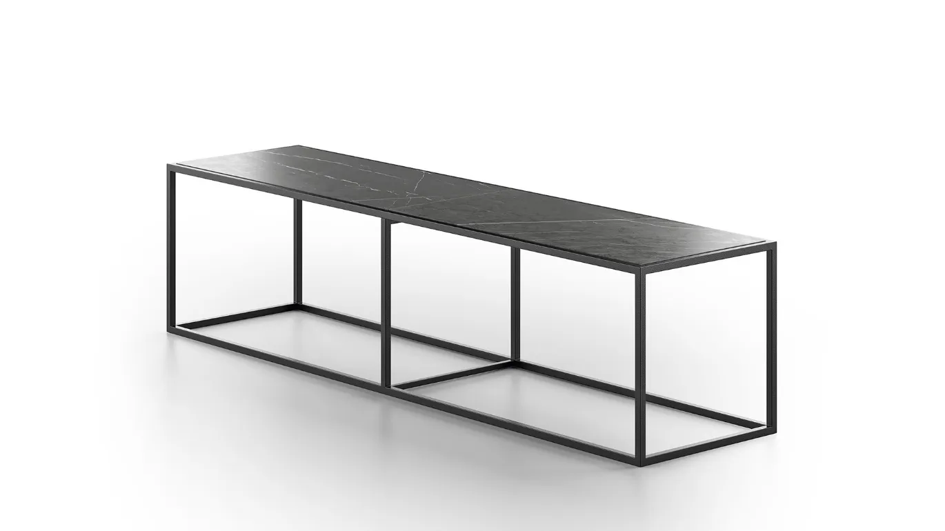 minimal stone bench top