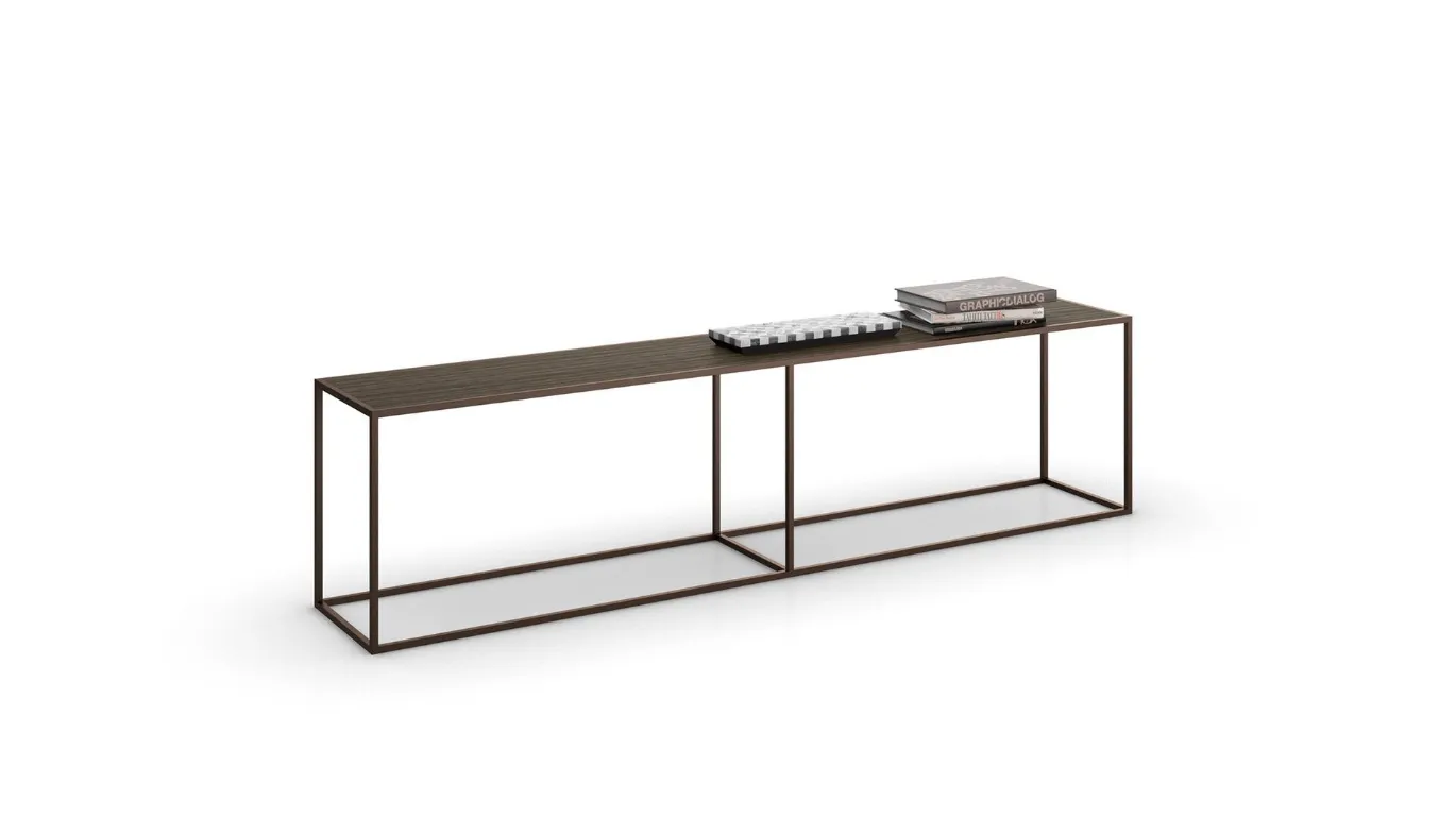 metal bench with melamine top