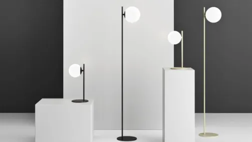 floor lamp with regan sphere