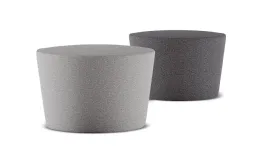 pouf in conical fabric tod
