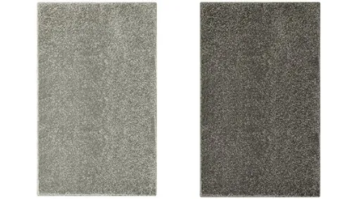 Trendy. Elegant solid colored carpet.