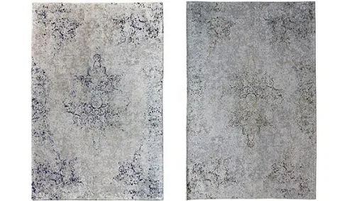 Vintage rug with a délavé effect?