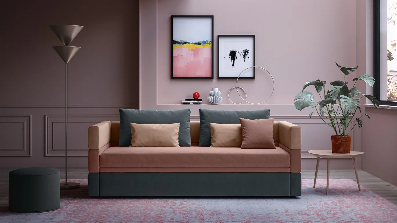 sofa with ready bed